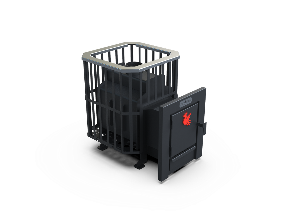 Банная печь Душа- 15 Сетка Высечка 8мм