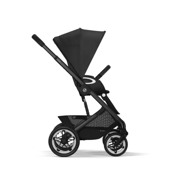 Детская коляска Cybex Talos S Lux 2 в 1 BLK Moon Black