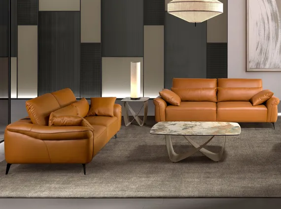 Овальный журнальный столик Barrel 2144