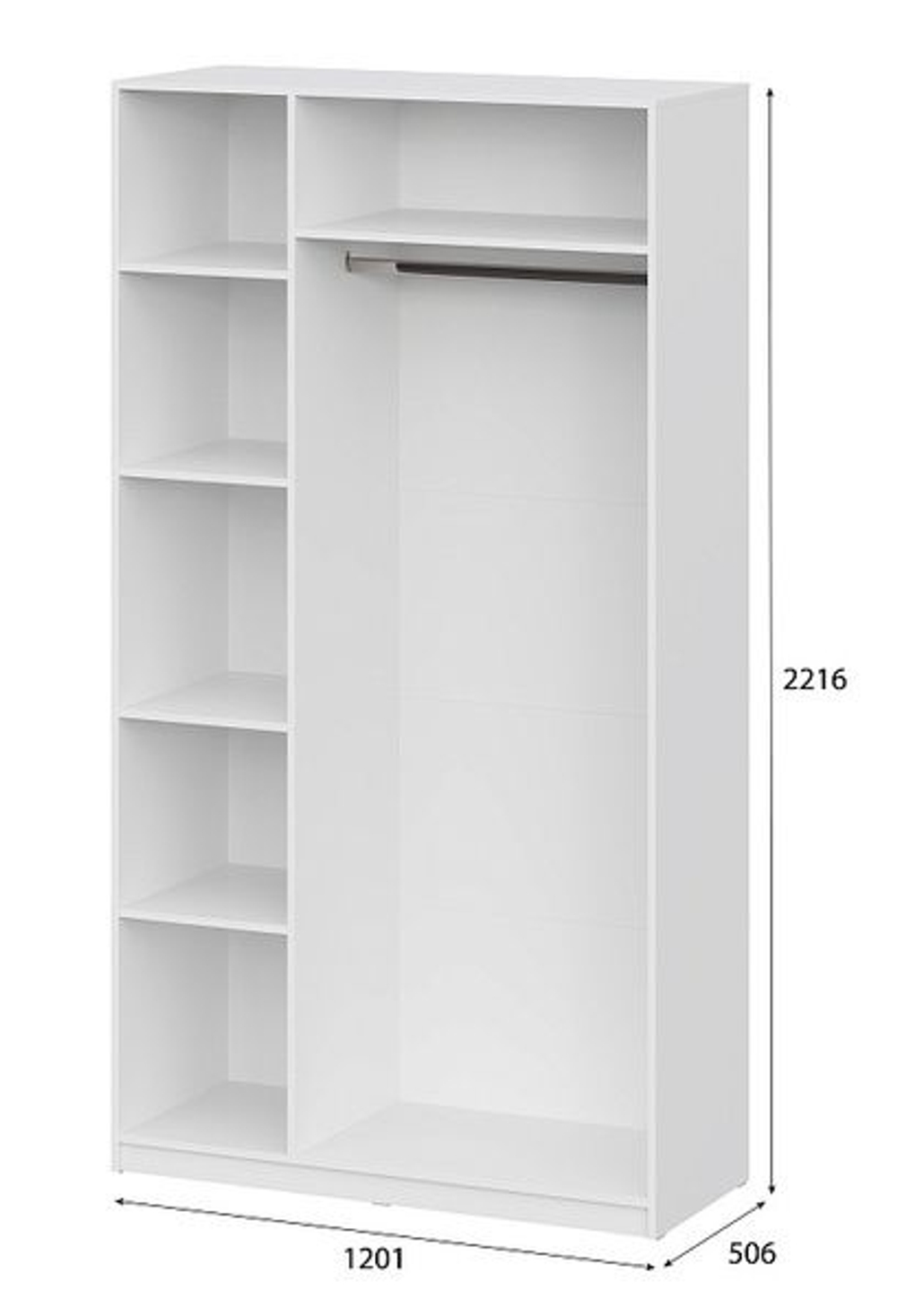 Шкаф ШК 5 (1200) Меланж