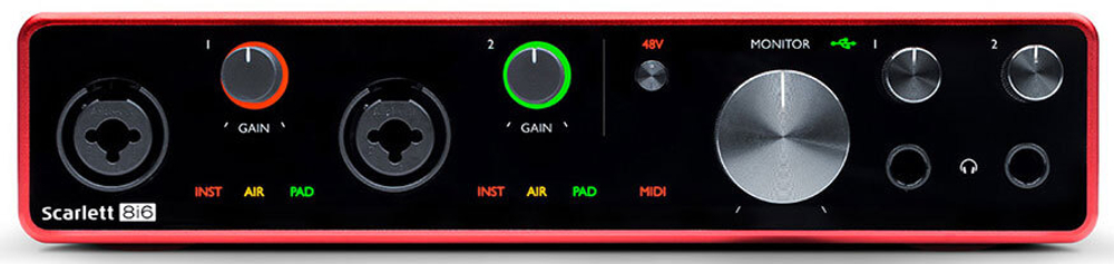 Focusrite Scarlett 8i6 3rd Generation