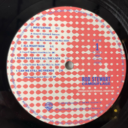 Винтажная виниловая пластинка LP Rod Stewart Camouflage (Japan 1984) (Obi) Heart Is On The Line
