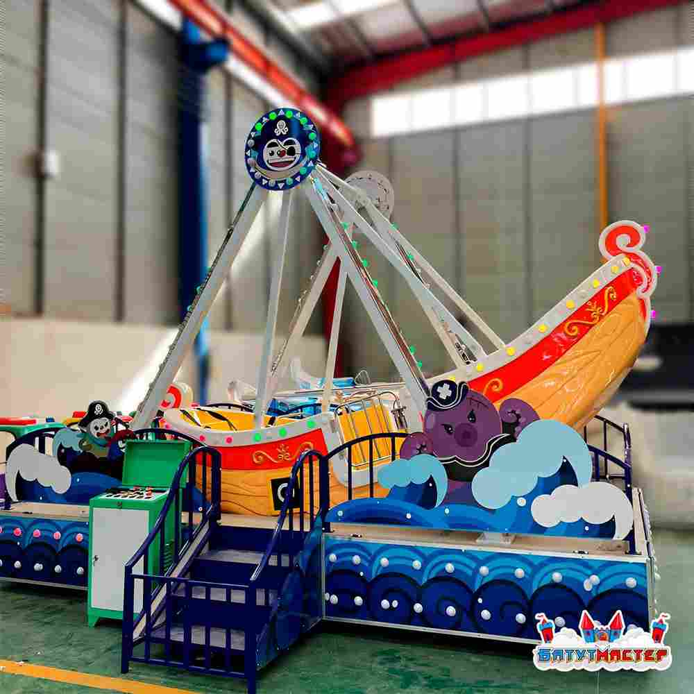 Аттракцион викинг «Северный ветер», 10 мест, 5×4×3,3 м