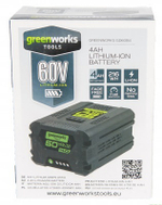 Аккумулятор GREENWORKS G60B4 60 В,4.0 Ач 120 мин 2918407