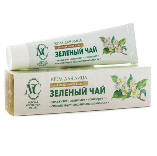 Невская косметика Крем для лица «Зелёный чай», 40 мл