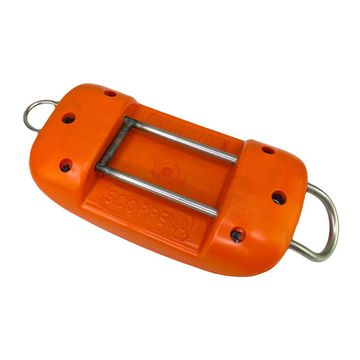Груз/якорь Scorpena полумягкий 1.1 кг быстросъёмный с замком оранжевый