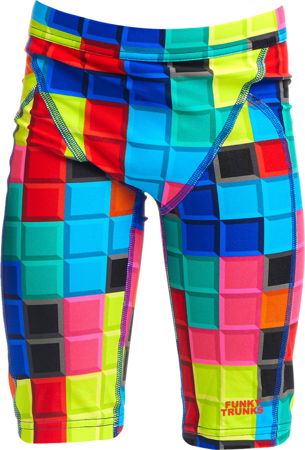 Джаммеры FUNKY TRUNKS Toddler Boys Blocked
