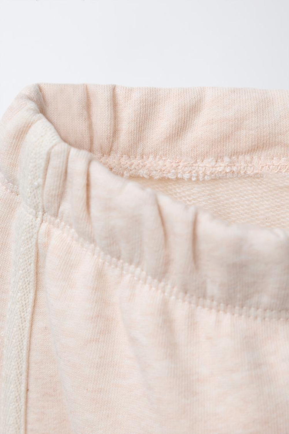 ZARA БРЮКИ-ДЖОГГЕРЫ С ЛАМПАСАМИ И БАНТОМ, ПЕСОЧНЫЙ