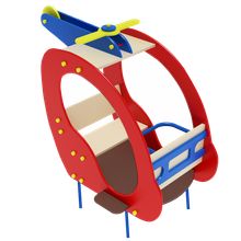 Игровое уличное оборудование Вертолетик мини ИФ 103