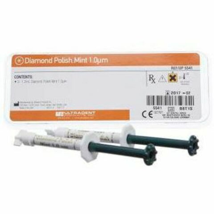 Diamond Polish (Нейтральный) (2ш.х1,2мл)-полировочная паста с частицами алмаза, UL5541, Ультрадент