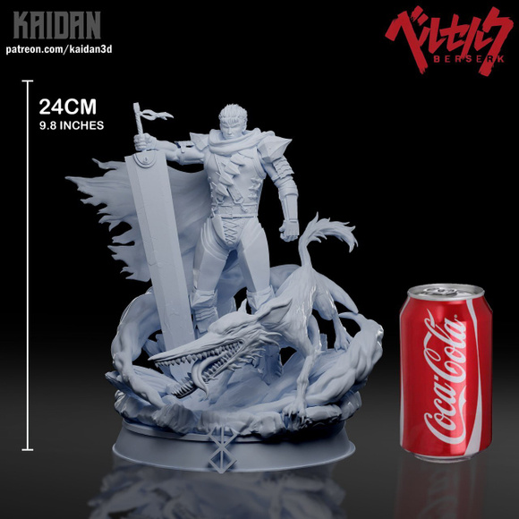 Гатс Берсерк Фигурка Guts Elaine Berserk