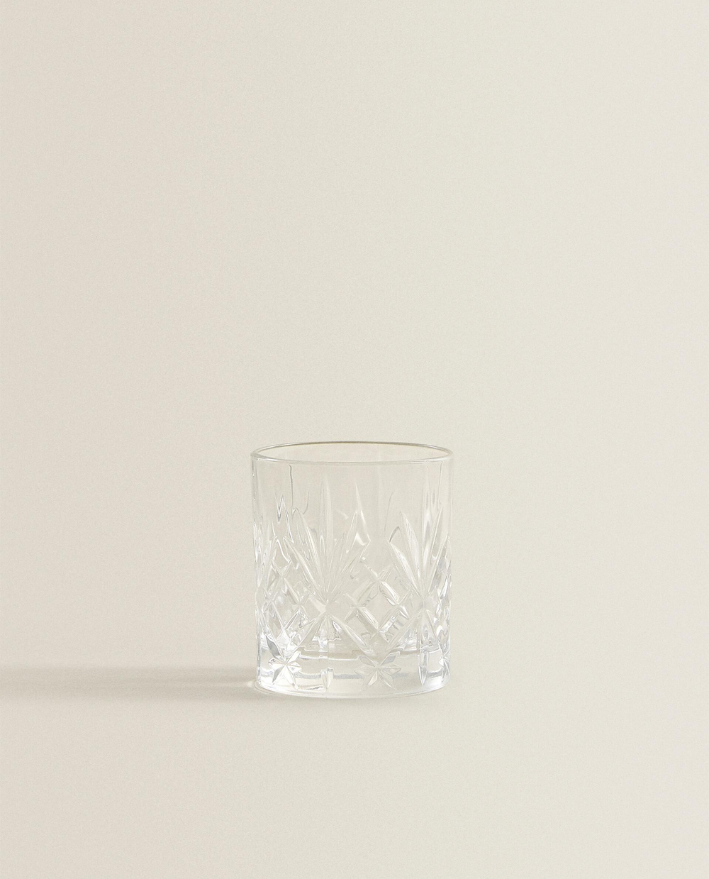Zara Home рюмка из стекла, цвет прозрачный, 6 см
