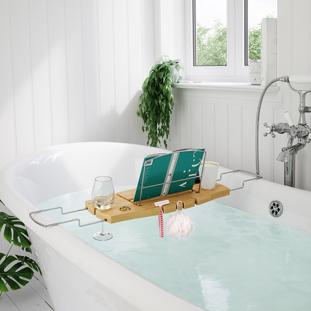 Полка для ванной aquala, дерево