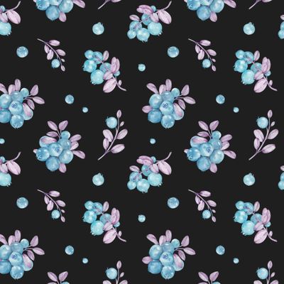 Голубые ягоды