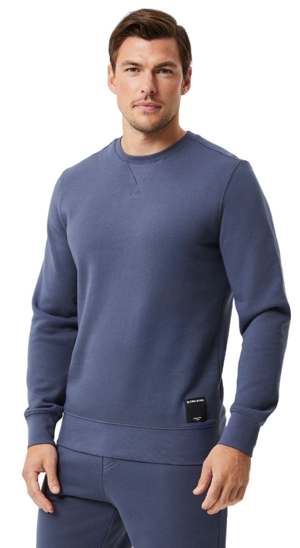 Мужская теннисная кофта Björn Borg Centre Crew - серый