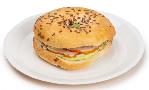 Тарелка бумажная ECO PLATE 230 WB (100шт/600шт)