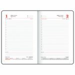 Ежедневник датированный 2025, А5, 138x213 мм, BRAUBERG "Foliage", под кожу гибкий, зеленый, 115854