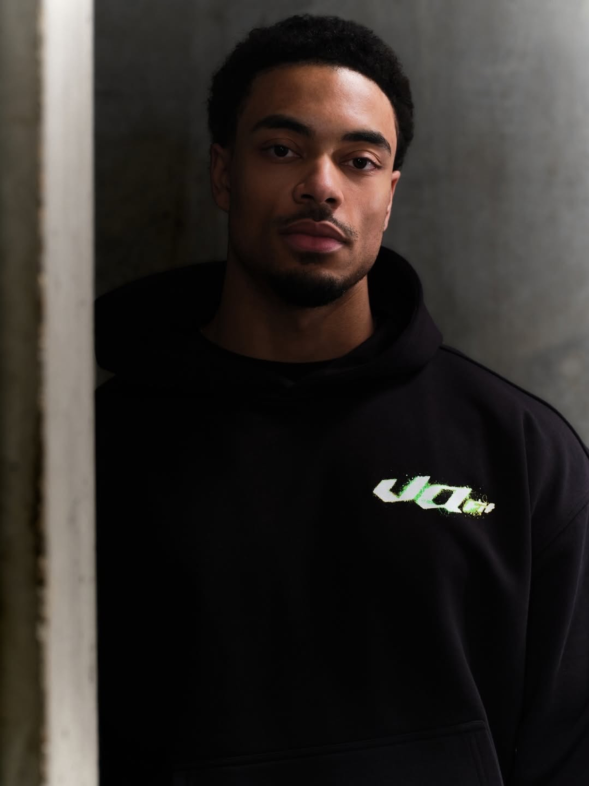 Толстовка VANQUISH Acid Oversized Hoodie Black