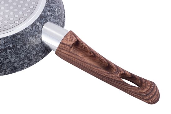 Сковорода 24 см. из алюминия Kamille KM-4161 с гранитным покрытием