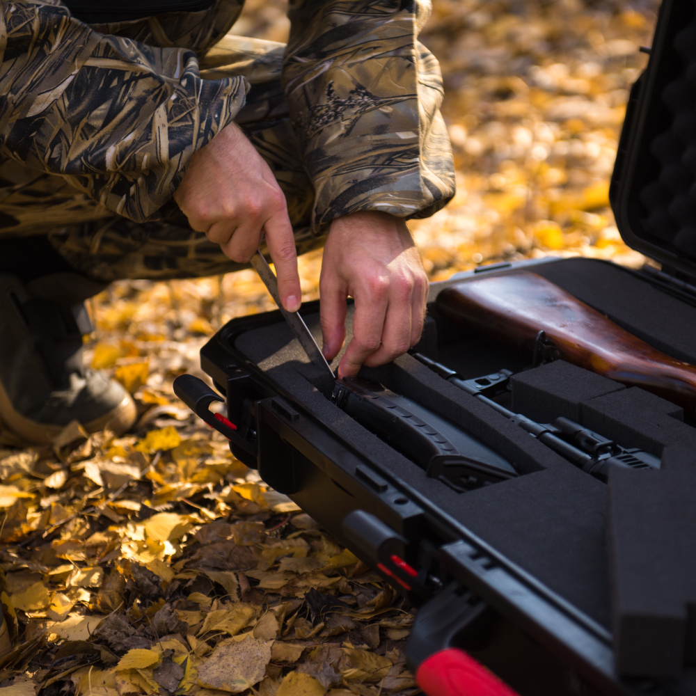 KING SIZE LONG | Ударопрочный кейс на колесах DGCASE@40-02 | Внутр. размер 1075*380*145мм