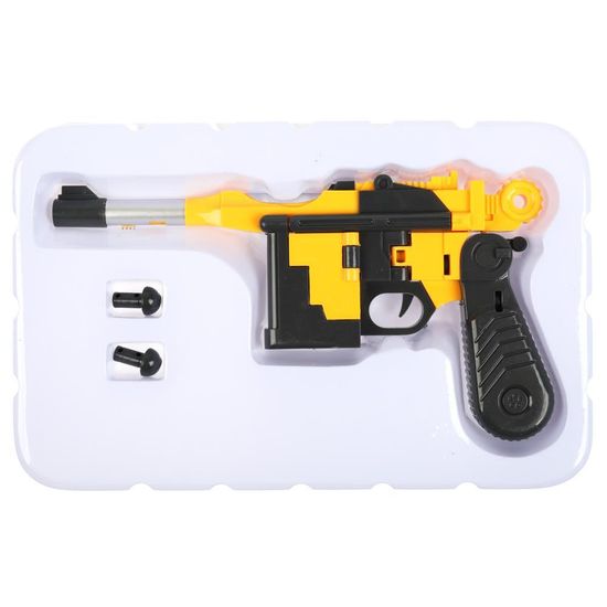 Пистолет трансформирующийся в робота, кор.18,2*14,7*3,5см технодрайв ТЕХНОДРАЙВ