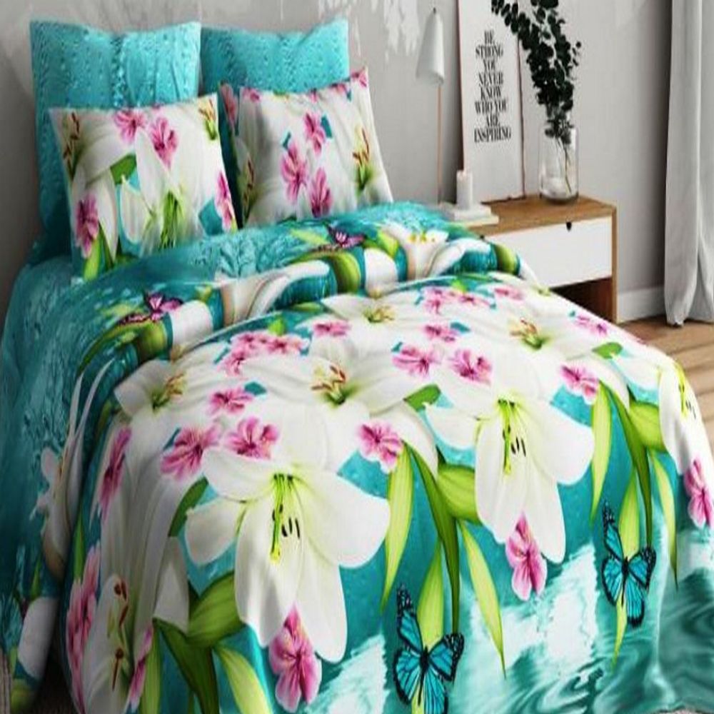 Комплект постельного белья "ВЛ. ЛИЛИИ", бязь Премиум, 100% хлопок, Россия.