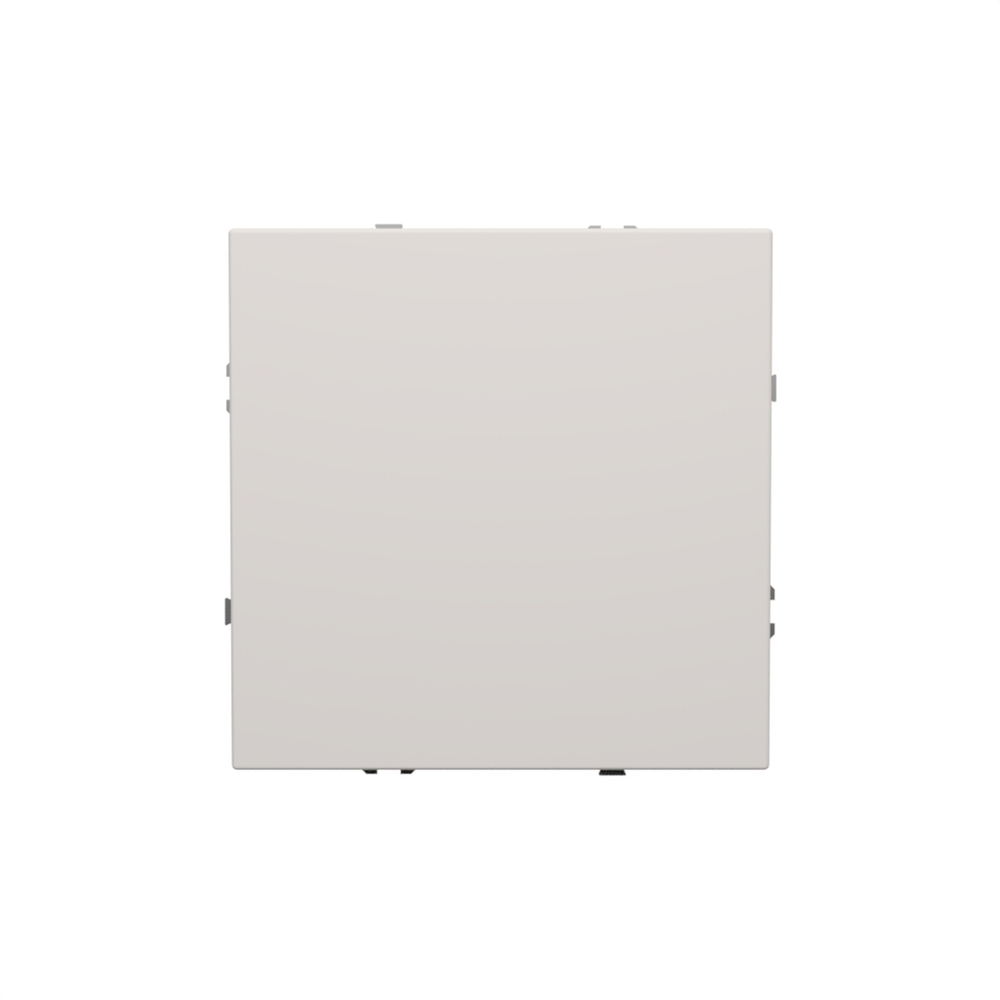 Выключатель встраиваемый VOLTUM S70 одноклавишный 10А, (белый матовый)