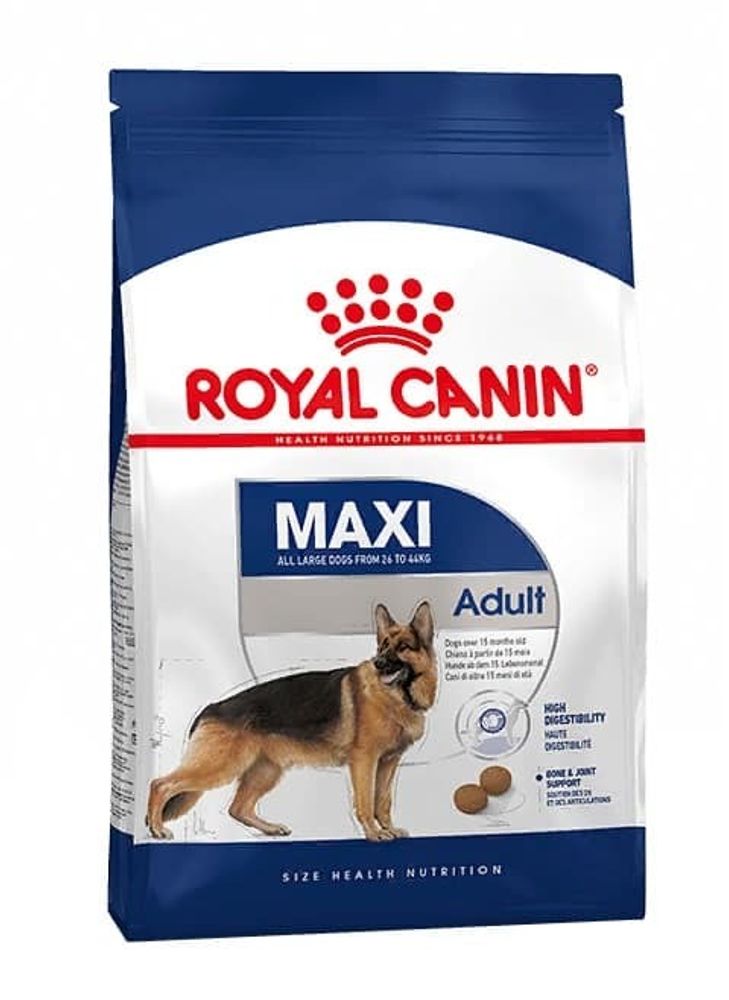 Royal Canin 3кг Макси эдалт корм для взрослых собак крупных размеров