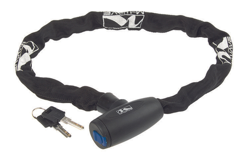 Замок велосипедный M-WAVE цепь 850 мм черный