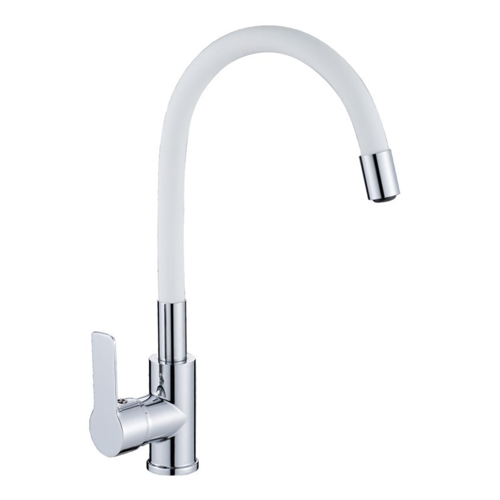 Смеситель для кухни Haiba HB 70112-8 белый