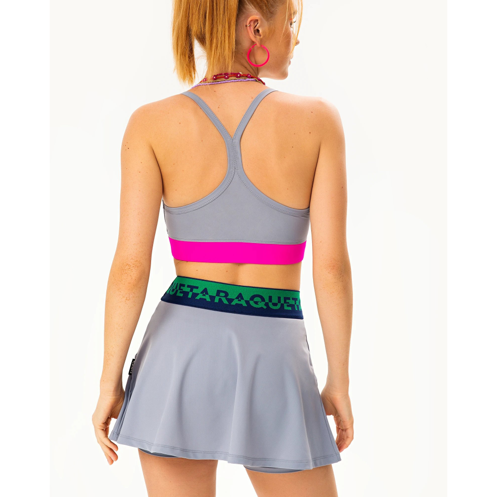 ОДЕЖДА ДЛЯ ТЕННИСА , Юбка с шортиками RAQUETA  .