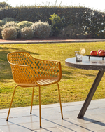 Стул-кресло Quinn желтый