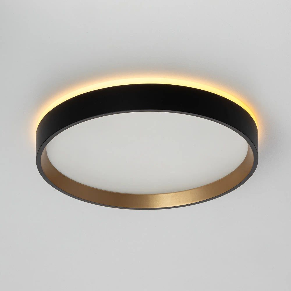 Citilux ETALON CL750241 LED Светильник с подсветкой Чёрный+Золото