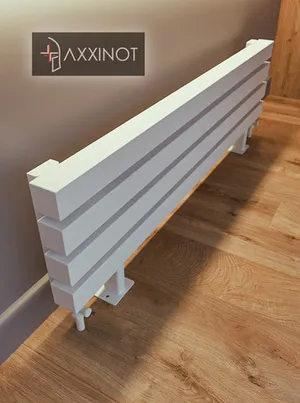 Axxinot Verde ZN - напольный трубчатый радиатор шириной 900 мм