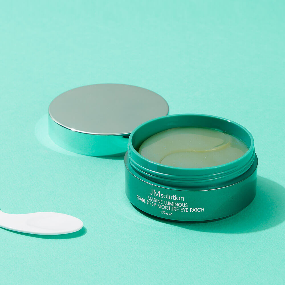 JMsolution Marine Luminous Pearl Deep Moisture Eye Patch, 60ea - Гидрогелевые патчи с экстрактом жемчуга 60шт