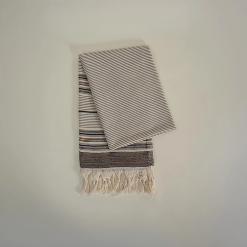 Пештемаль из органического хлопка Arya 90x180 | черный