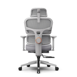 Эргономичное компьютерное кресло FoxGear NETZ модель X, серый (FG-NETZ-X-GY)