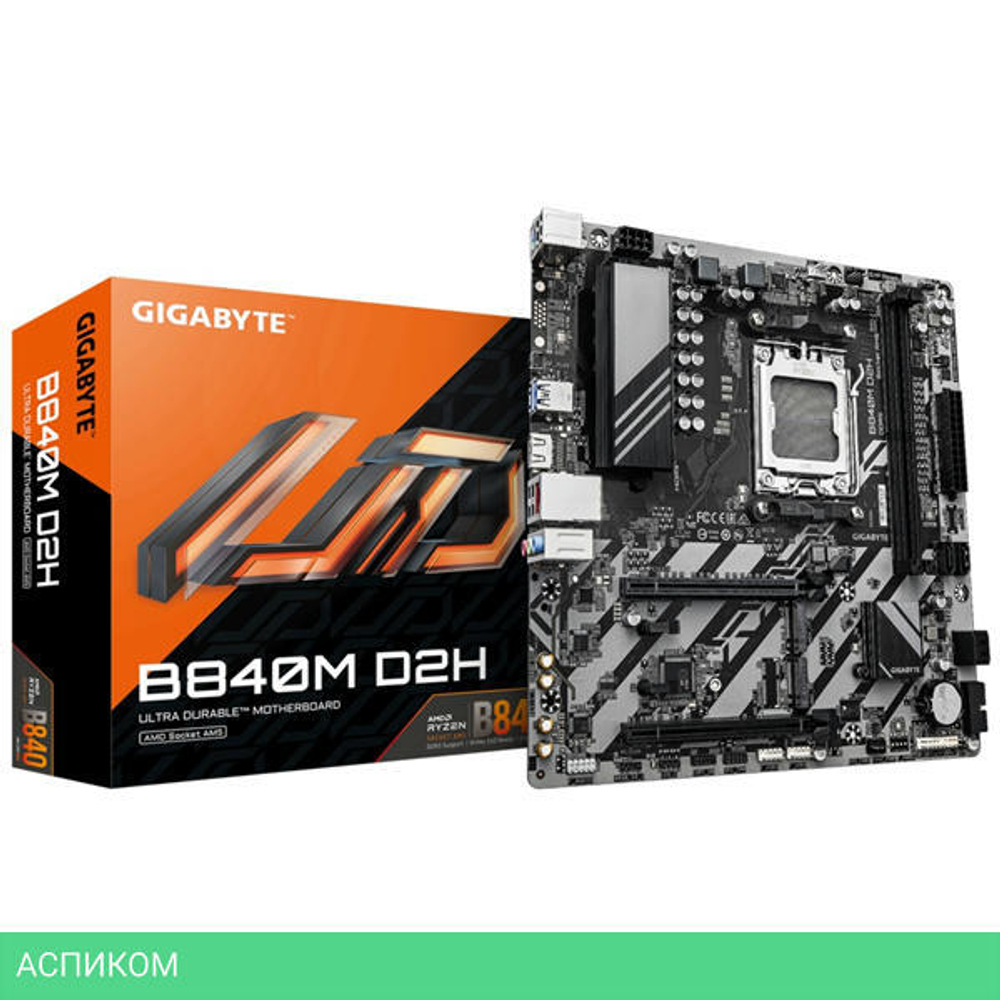 Материнская плата Gigabyte B840M D2H rev. 1.1