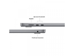 Ноутбук Apple MacBook Air 15 2024 M3 (15.3/2880x1864/24GB/512GB SSD/Apple graphics 10-core) Space Gray (MC9H4)