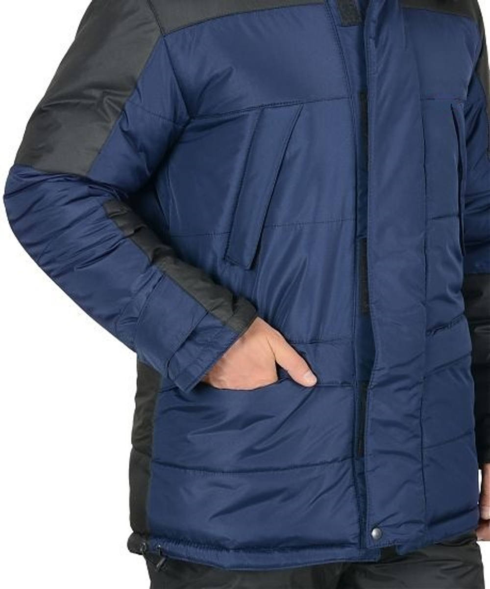 Куртка "ЕВРО"  Синий с черным