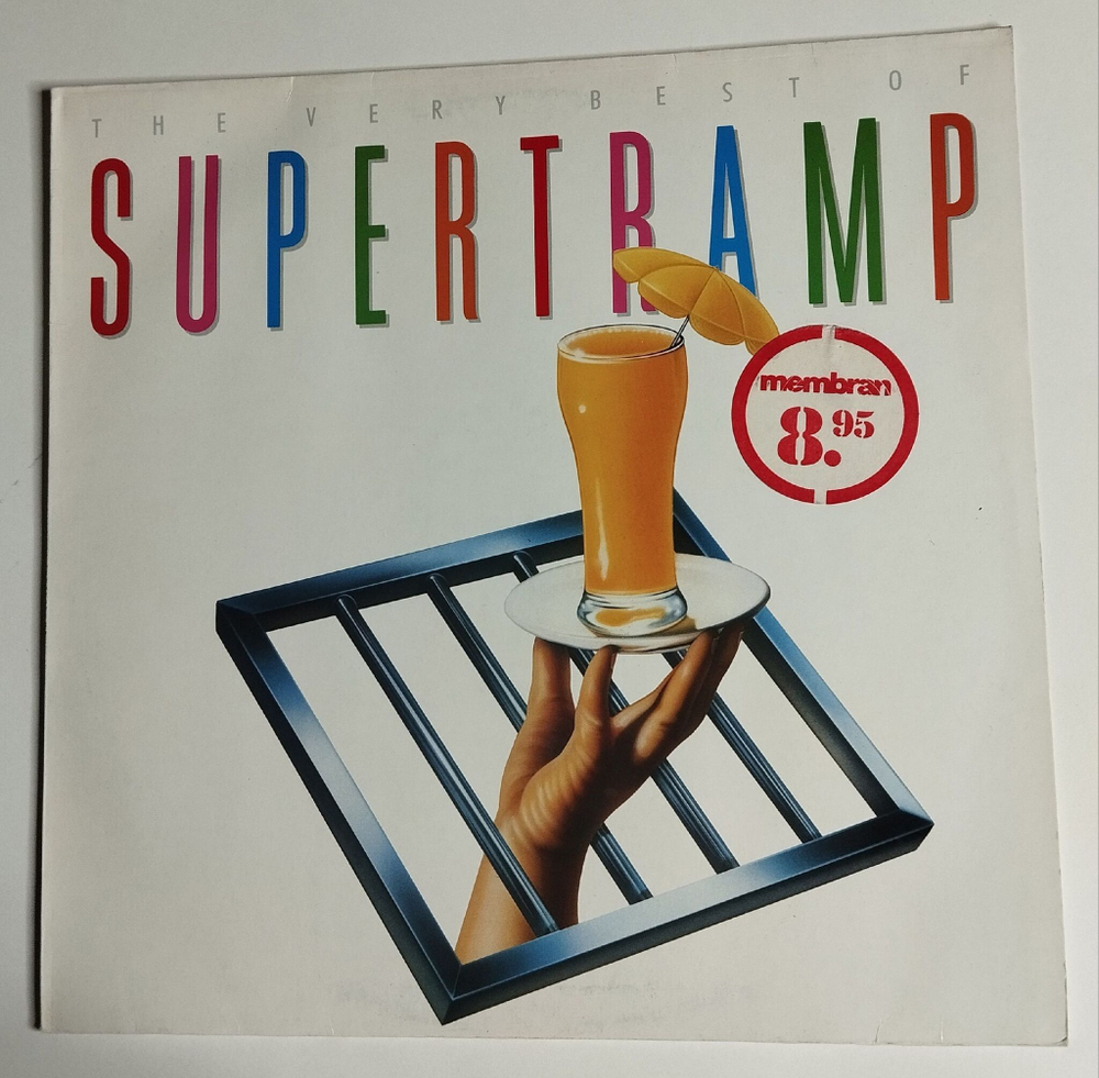 Винтажная виниловая пластинка LP The Very Best Of Supertramp (Germany 1990)