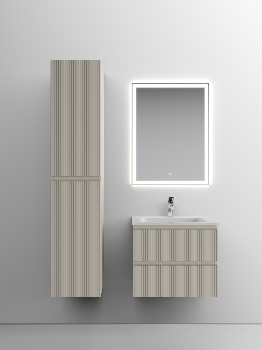 Тумба с раковиной Sancos Snob T 60 см SNT60CE beige soft
