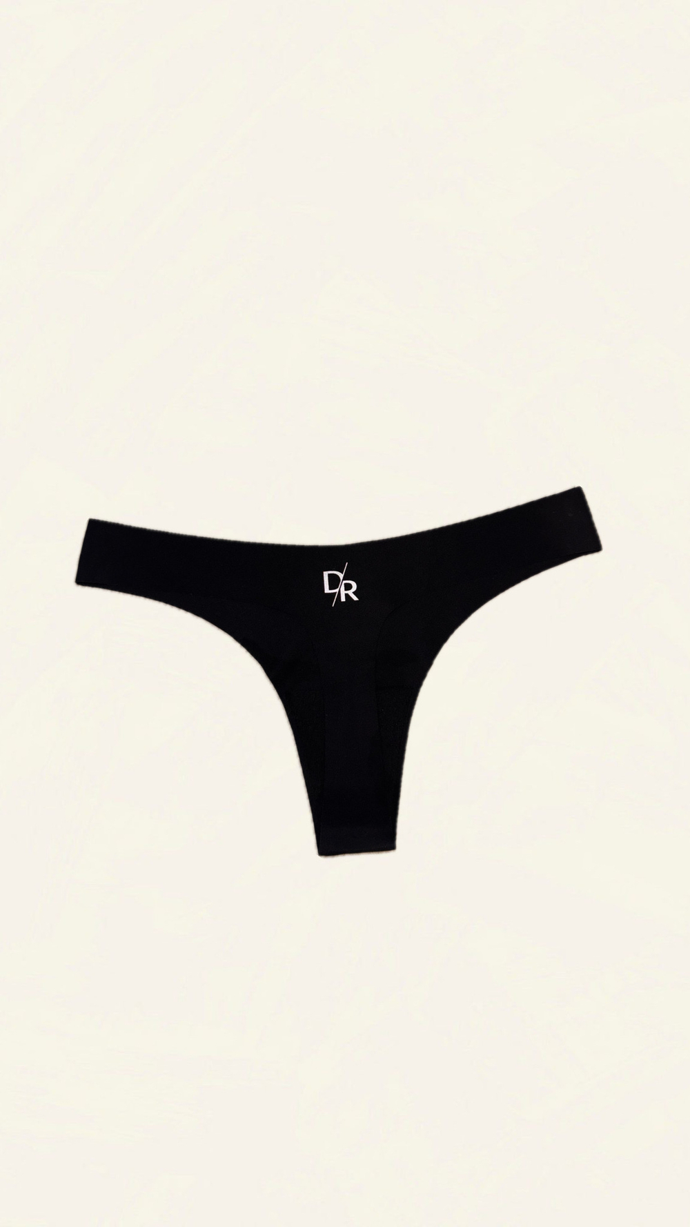 Бесшовные трусы Thongs Black