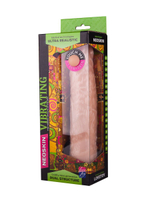 Телесный вибратор HUMAN FORM - 20,5 см. (Цвет: телесный)