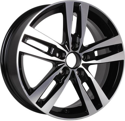 K&K Rassvet 6.5x16 5x112 ET 38 Dia 66.6 (алмаз черный)