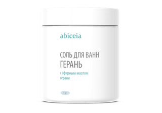 Соль для ванн Герань