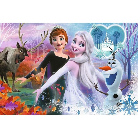 Puzzle - "60 XXL" - Dancing sisters / Disney Frozen