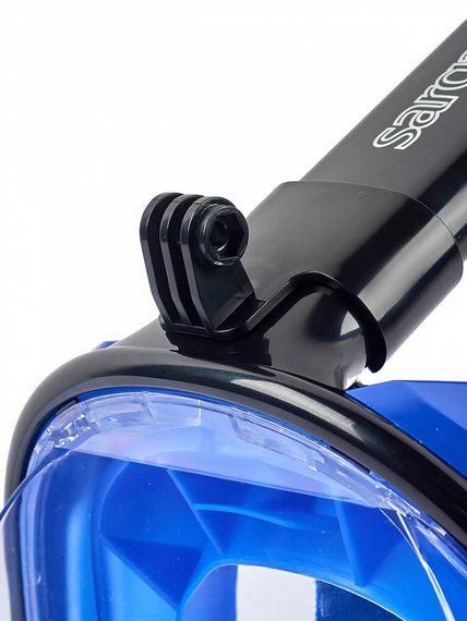 Маска полнолицевая Sargan Планета океан 2.0 черный/синий