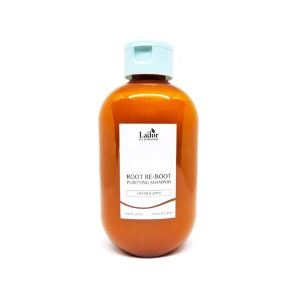 Lador Шампунь для волос с имбирем и яблоком - Dor root re-boot purifying shampoo ginger, 300мл