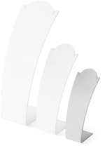 Бюст для колье/изогнутый/2 прорези/Н-140 мм./ПЭТ карман